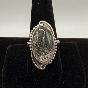 Clear Quartz 925 Ring